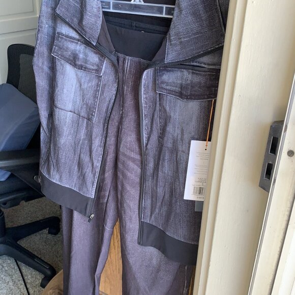 NWT Set Lucy IndiGO Trucker Jacket & pan - Picture 3 of 16